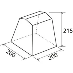 Cucinotto Brunner Gusto III NG 200X200 -Campeggio Attrezzatura Negozio cucinotto gusto iii ng 200 x 200 3