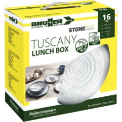 Brunner Lunch Box Tuscany -Campeggio Attrezzatura Negozio set piatti lunch box tuscany brunner 2