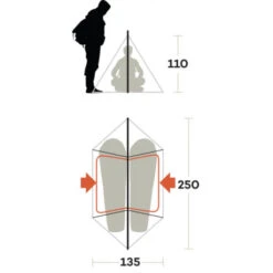 Tenda Ferrino MTB -Campeggio Attrezzatura Negozio tenda ferrino mtb cicloturisti bikers moto tre stagioni clima mite 2